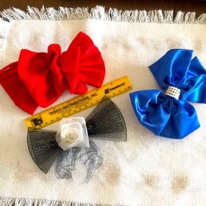 Vintage hair clip Bows